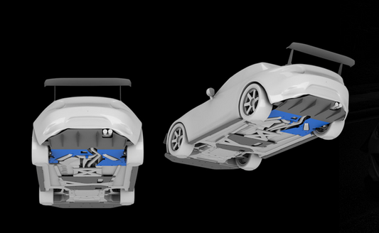 VERUS ENGINEERING(ヴェルスエンジニアリング)A0099A・MAZDA ロードスター/RF(ND5RC/NDERC)：リアサスペンションカバー