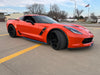 CHEVROLET コルベット C7 ワイドボディ に APEX VS-5RS F:19x10.5J ET36 / R:19x12.5J ET55 Satin Black を装着 3