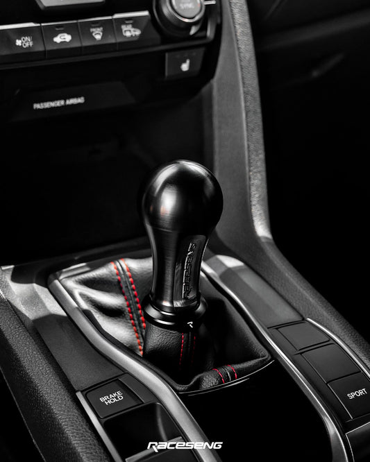 RACESENG レースセングシフトノブ PolyTi（ポリーチタン） ブラッシュブラック