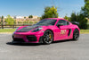 APEX VS-5RS アンスラサイト 装着例 PORSCHE 718 ケイマン GT4 RS サイドビュー