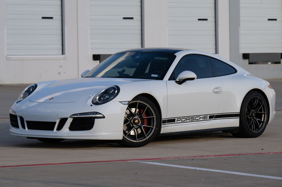PORSCHE 911 991 カレラGTS に APEX VS-5RS 19x9.5J ET45 / 19x12J ET46 Anthracite を装着
