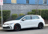 VW ゴルフGTI MK8 に APEX SM-10 18x8.5J ET43 Satin Black を装着