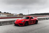 APEX SM-10 装着の PORSCHE 718 ケイマン GT4 ホイールアップ