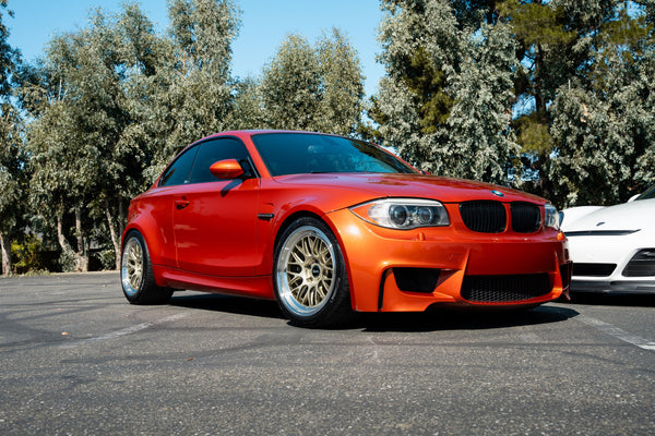 BMW 1M E82 に APEX ML-10RT F:18x9.5J ET22 / R:18x10.5J ET22 を装着