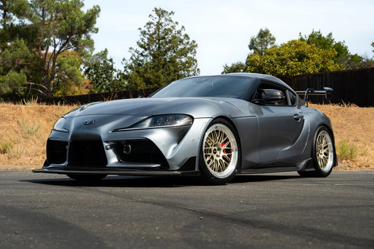 APEX ML-10RT 19inchx9.5J+25/19inchx10.5J+35 5x112mm 66.6mm TOYOTA A90/A91スープラ：4本セット