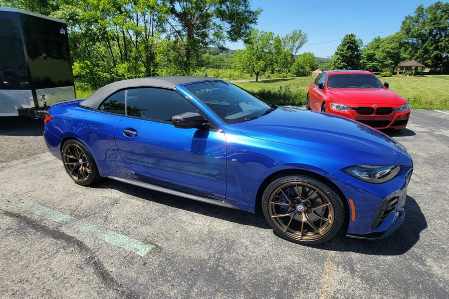 BMW 4シリーズ G22/G23/G26 に APEX VS-5RS F:19x9J ET25 / R:19x10J ET38 を装着