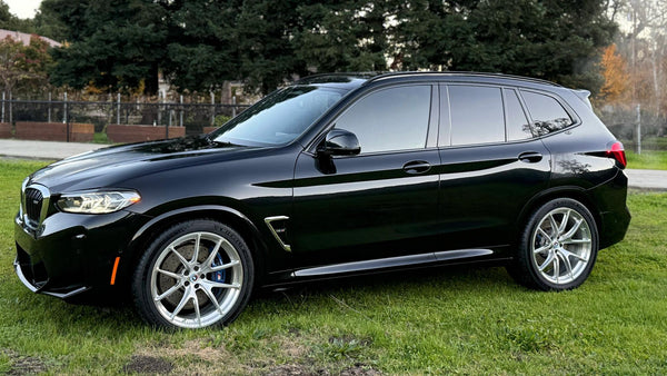 BMW X3M F97 VS-5RX Brushed Clear F:21x9.5" ET22 / R:21x10.5" ET36 4本セット 1