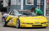 CHEVROLET コルベット C5（Z06／Z51） に APEX SM-10 19x12.5J ET55 Race Silver を装着