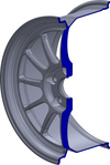APEX SL-12RT 18x10" ET42 5x120mm | BMW 1/2/3/4/5/Mシリーズ (F8x/F3x) - フロントプロファイル