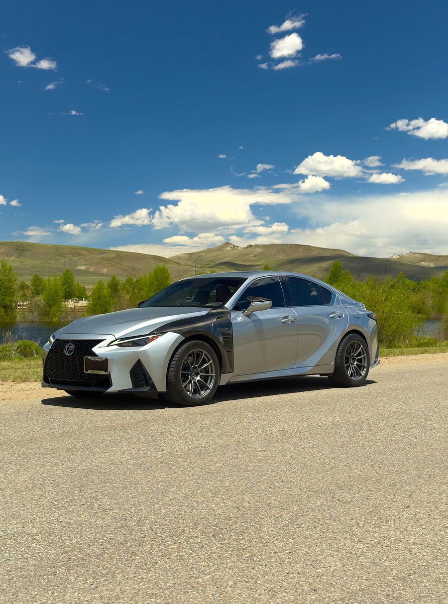 LEXUS IS（XE30） に APEX SM-10RS 18x9J ET23 Anthracite を装着