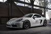 PORSCHE 718 ケイマン S に APEX SM-10 18x9J ET46 / 18x10J ET36 サテンブラックを装着