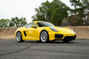 APEX ML-10RT マシンドリップ レースシルバー装着の PORSCHE 981 ケイマン GTS