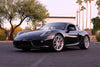 PORSCHE 981 ケイマン S に APEX SM-10RS 19x9J ET50 / 19x10.5J ET44 ブラッシュドクリアを装着