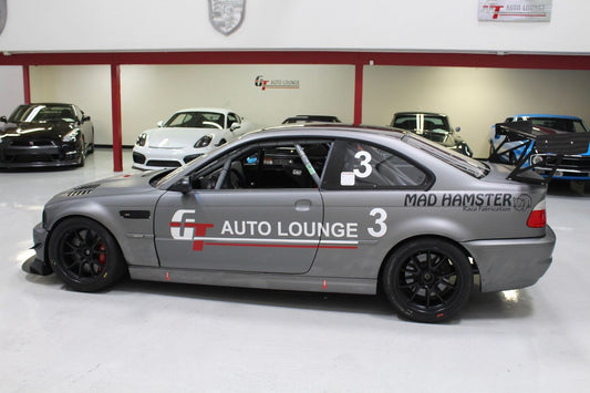 BMW M3 E46 FL-5 Satin Black 18x10.5" ET22 4本セット 2