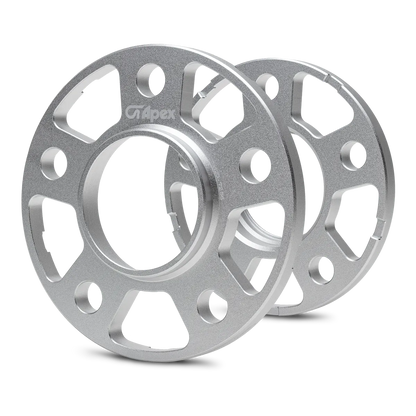 APEX：GR86/86/BRZ用ホイールスペーサー：5x100mm：3mm/5mm/12mm/15mm：シルバー/ブラック