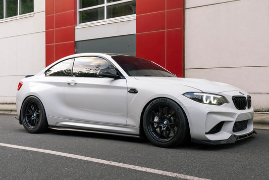 BMW M2 F87 FL-5 Satin Black F:18x9.5" ET28 / R:18x10.5" ET40 4本セット 1
