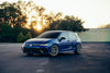 VW ゴルフR MK8 に APEX VS-5RS 18x9J ET42 Motorsport Gold を装着 3