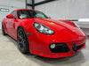 APEX VS-5RS アンスラサイト装着の PORSCHE 987 ケイマン R
