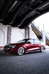 APEX ML-10RT マシンドリップ ブラッシュドクリア装着の AUDI RS3 8Y