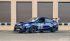 SUBARU WRX／WRX STI（5x114.3mm世代） に APEX EC-7 18x9.5J ET38 Satin Black を装着 2
