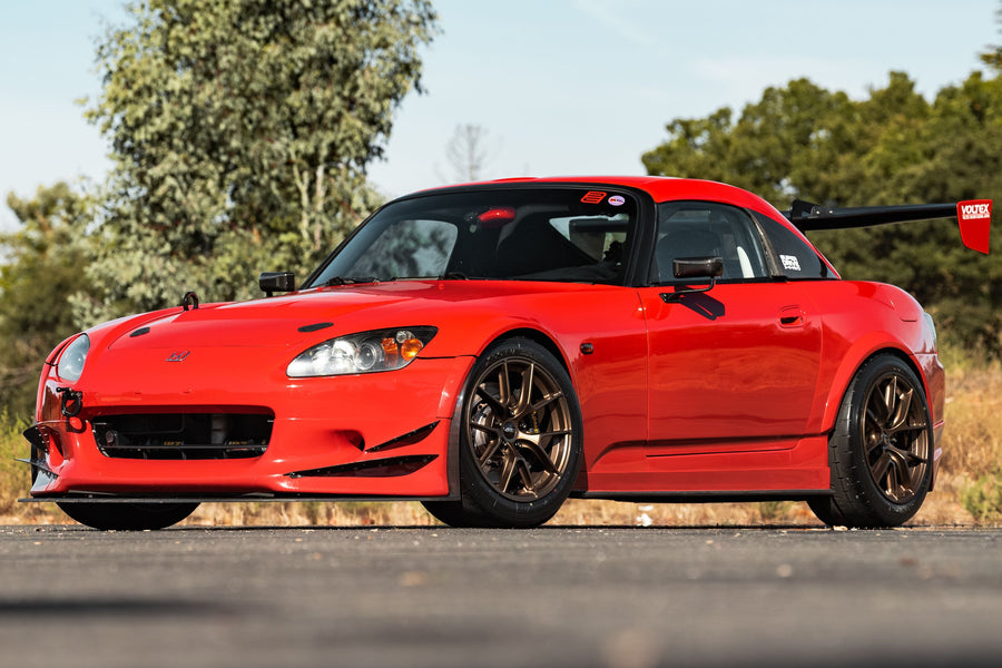 HONDA S2000 AP1/AP2 に APEX VS-5RS 17x10J ET48 Satin Bronze を装着