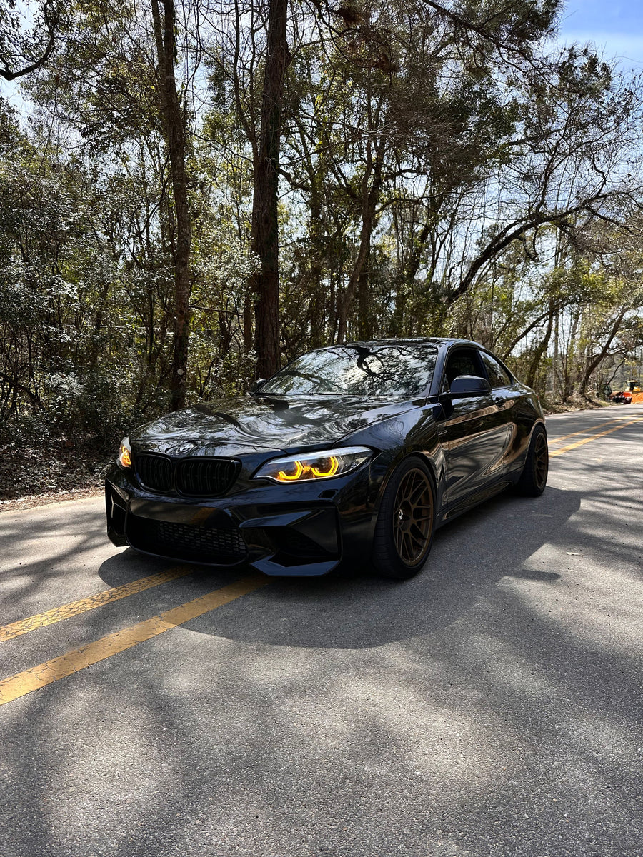 BMW M2 F87 に APEX ARC-8 18x10J ET25 を装着