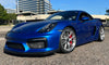 APEX VS-5RS 装着の PORSCHE 981 ケイマン GT4 サイドビュー
