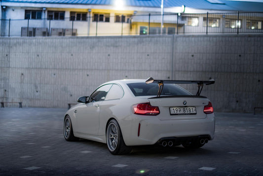 BMW M2 F87 FL-5 Race Silver F:18x9.5" ET40 / R:18x11" ET44 4本セット 2