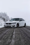 BMW M3 F80 FL-5 Satin Black F:18x9.5" ET22 / R:18x11" ET44 4本セット 15