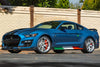 FORD マスタング シェルビー GT500 に APEX VS-5RS F:20x11J ET26 / R:20x11.5J ET48 Brushed Clear を装着 9
