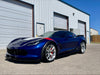 CHEVROLET コルベット C7 ワイドボディ に APEX VS-5RS F:19x10.5J ET36 / R:20x12.5J ET55 Brushed Clear を装着 8