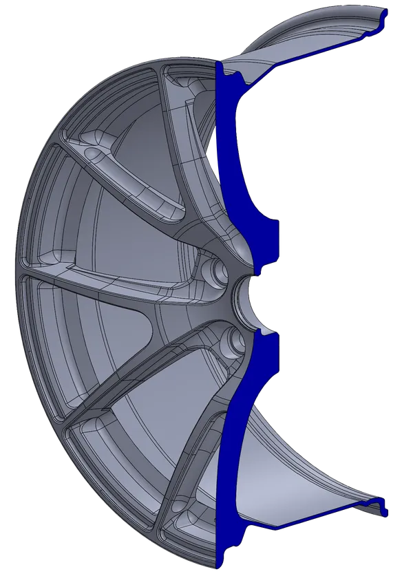 APEX VS-5 19inchx9.5J+29 5x114.3mm TESLA：テスラ：MODEL3：ブルースター/ハイランド