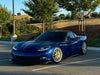 CHEVROLET コルベット C6 ナローボディ に APEX EC-7 F:18x10J ET58 / R:19x11J ET78 Race Silver を装着 3