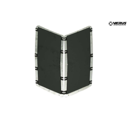 VERUS ENGINEERING(ヴェルスエンジニアリング)A0158A：フォード・マスタング：S550・ボンネットルーバーレインガード（NON-GT）