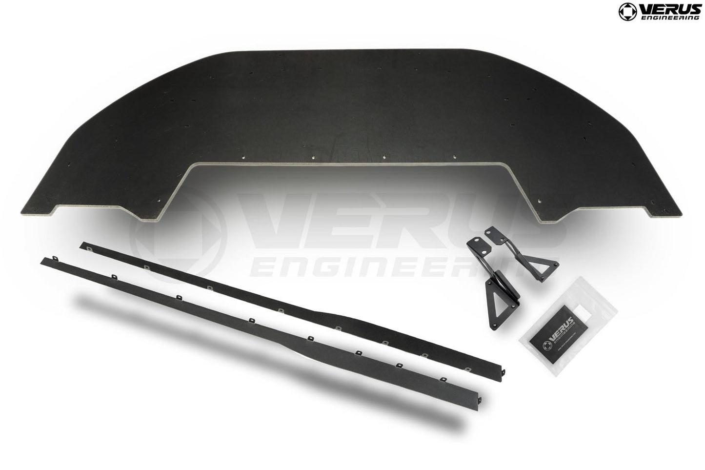 VERUS ENGINEERING(ヴェルスエンジニアリング)A0517A：TOYOTA・GRカローラ用エアロ・フロントスプリッター＆エアダムキット