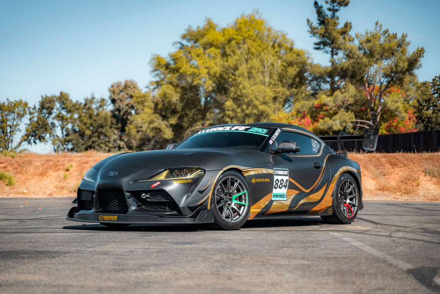 TOYOTA GR Supra A90 APEX SM-10 18インチ Anthracite 装着例