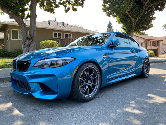 BMW M2 F87 FL-5 Anthracite 18x9.5" ET28 4本セット 2