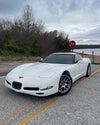CHEVROLET コルベット C5（Z06／Z51） に APEX EC-7 18x11J ET57 Race Silver を装着 10