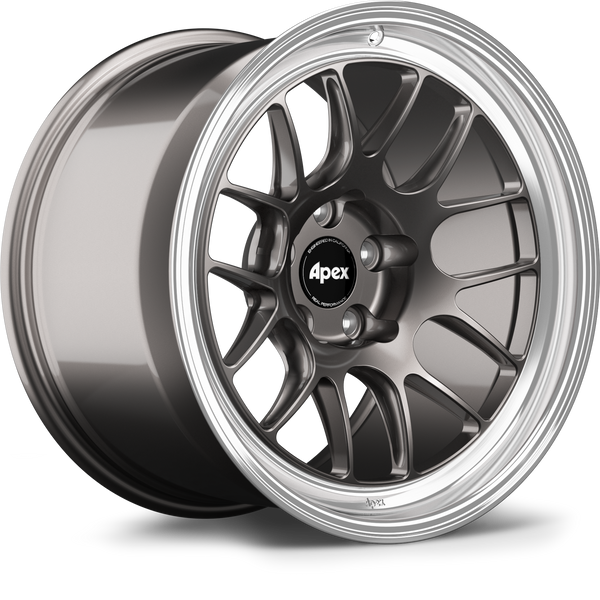 APEX ML-7RT 18x11" ET36 5x130mm | Porsche 911/Boxster/Cayman/Cayenne - マシンドリップ アンスラサイト