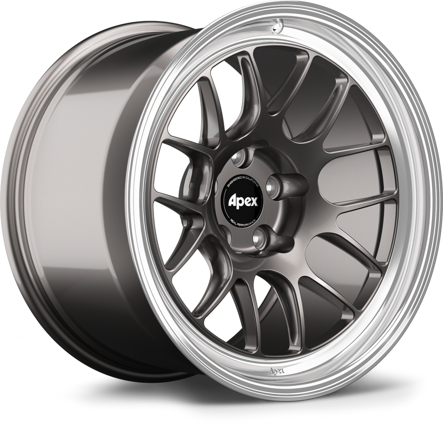 APEX ML-7RT 18x11" ET36 5x130mm | Porsche 911/Boxster/Cayman/Cayenne - マシンドリップ アンスラサイト