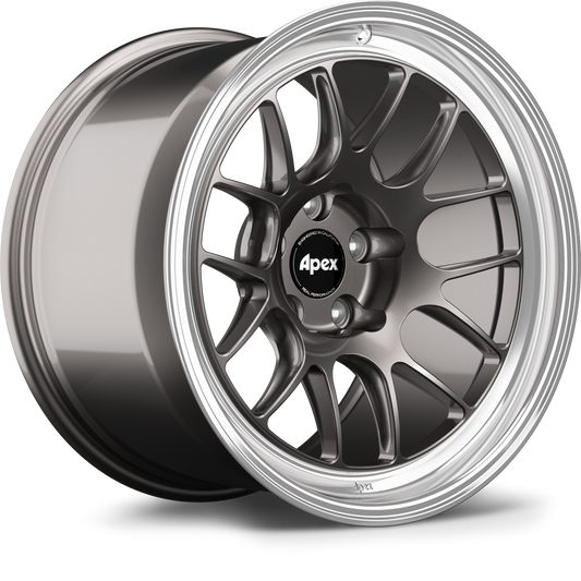 APEX ML-7RT 18x11" ET60 5x130mm | Porsche 911/Boxster/Cayman/Cayenne - マシンドリップ アンスラサイト