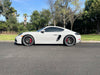 APEX SM-10 装着の PORSCHE 718 ケイマン GTS 2.5 リアビュー