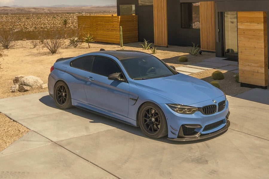 BMW M4 F82 F83 FL-5 Satin Black F:18x9.5" ET22 / R:18x11" ET44 4本セット 1