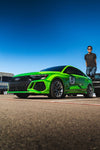 APEX VS-5RS ブラッシュドクリア装着の AUDI RS3 8Y