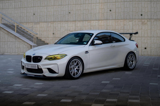 BMW M2 F87 FL-5 Race Silver F:18x9.5" ET40 / R:18x11" ET44 4本セット 1