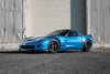 CHEVROLET コルベット C6 ワイドボディ に APEX SL-12RT F:18x10J ET32 / R:19x12J ET50 Satin Black を装着 2