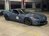 CHEVROLET コルベット C6 ワイドボディ に APEX SM-10 F:18x11J ET38 / R:18x12.5J ET52 Satin Black を装着 5