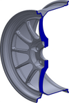 APEX SL-12RT 18x10" ET32 5x120.65mm | Cadillac CT4-V/CT5-V/CTS-V - フロントプロファイル