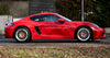 APEX ML-10RT 18インチ装着の PORSCHE 718 ケイマン S サイドビュー