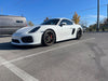 APEX VS-5RS サテンブロンズ 装着例 PORSCHE 981 ケイマン S リアビュー